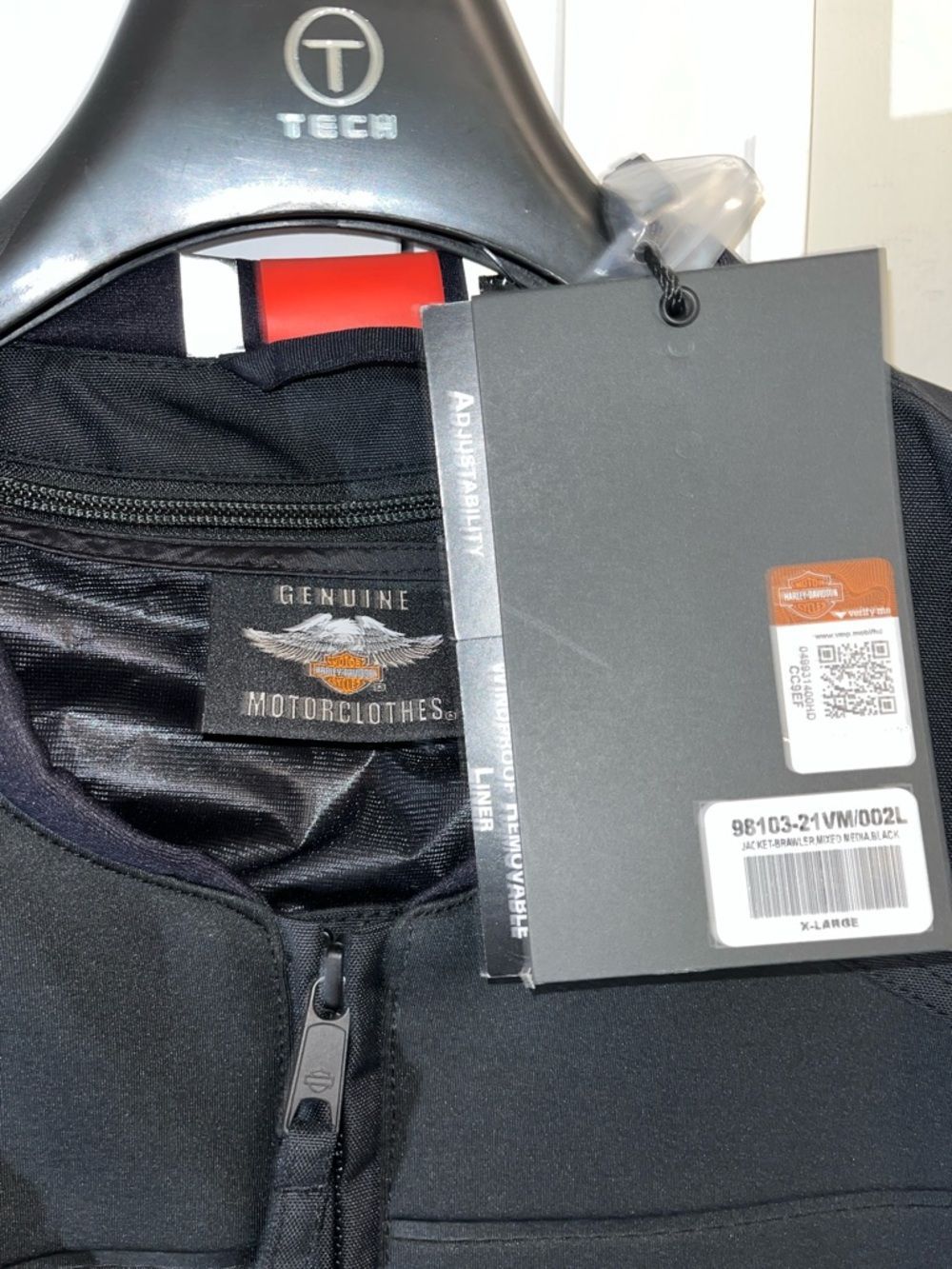 New Harley Davidson Ballistic Cafe Racer Riding Jacket Waterproof Brawler Armour — image 4 of 5